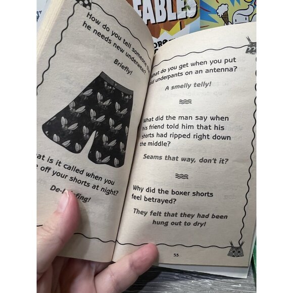 Children’s Book Lot of 6 Assorted Grades 1-3 Fables Berenstain Jokes Easy Reader - Picture 8 of 13